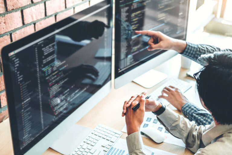 Developing programmer Team Development Website design and coding Image description